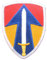 US Army Command Aufnäher bestickt Patches Bügelbild 2. Feldkraft