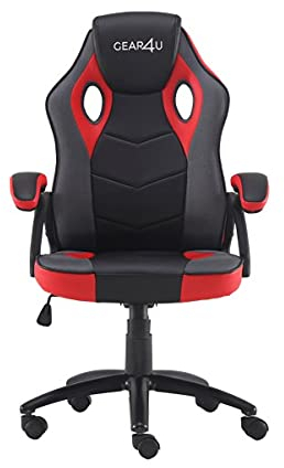 Gear4U Rook Gaming Stuhl Rot/Schwarz