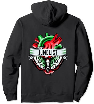 Drum And Bass Music Liquid DNB Jungle EDM Drum N Bass Pullover Hoodie