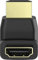 Hama 00205164 HDMI Adapter [1x HDMI-Buchse - 1x HDMI-Stecker] Schwarz