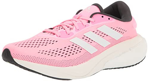 adidas Women's Supernova 2 Running Shoe, Beam Pink/White/Solar Green, 7.5