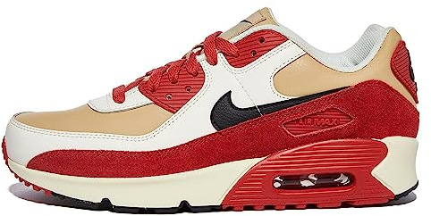 Nike Air Max 90 Ltr CD6864 200, Sesame Black Red Clay Sail, 40 EU