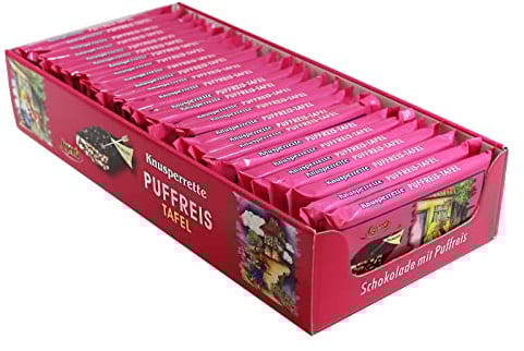 26er Pack Argenta Puffreistafel Puffreis-Schokolade 26 x 60 g