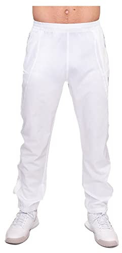 BIDI BADU Herren Crew Pants - White, Größe:M
