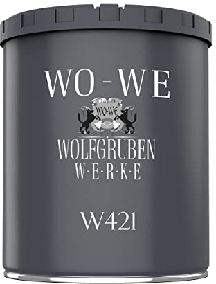 Holzlack Holzfarbe Holzschutzfarbe Möbellack MATT W421 Farblos - 750 ml