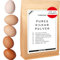 Foozia Poudre de blanc d'oeuf pur en poudre d'œuf en poudre liquide Protéines d'œuf en poudre d'œuf Blanc 525 g