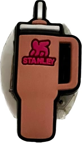 Light Up Stanley Quencher Terracotta LED Flashing light motion sensitive Shoe Charm for Crocs