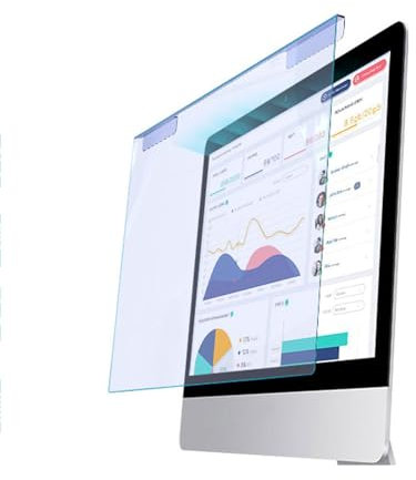 Pellicola salvaschermo per Computer Desktop da 12a 27 Pellicola Anti-Luce Blu,Allevia l'affaticamento degli Occhi,Filtro di Protezione sospeso per Lo Schermo dei Monitor,Filtro Anti Luce Blu