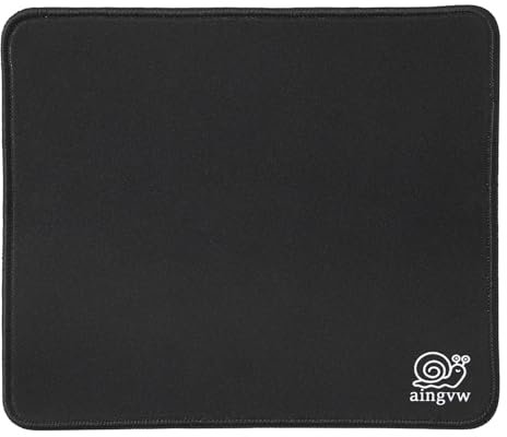 Tapis de souris en forme d'escargot, mignon et cool, 24 x 20 cm, imperméable, antidérapant, en caoutchouc pour la maison, le bureau, pour souris sans fil, tapis de souris de jeu (petit escargot)