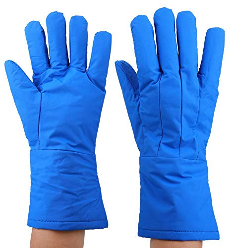 shenruifa Kryogene Warme Handschuhe -200 ℃ Bis -360 ℃, Beständig Gegen Niedrige Temperaturen, Kältebeständig, Flüssiger Stickstoff, Schützende Handbekleidung mit Langer Manschette