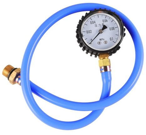 jojofuny Blockage Detection Table Catalytic Pressure Gauge Back Pressure Meter Tool Back Pressure Detection Tool Catalytic Plugging Detector Exhaust Pipe Plugging Detection Table Car Parts