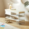JOSIAHCQ Schuhregal Sitzbank Schuhschrank Schuhbank Flur mit Sitzfläche Hocker Shoe Rack Truhenbank Sitzhocker mit Stauraum Garderobenbank Flur Möbel für Eingang Schlafzimmer Wohnzimmer(80cm)