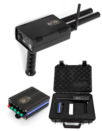 NIGORIY Metalldetektor Profi, 20M Erkennungstiefe, 1000 Meter Suchbereich, Gold, Silber, Kupfer, Diamanten Detektion, Wasserdicht, Dual Probe Scanning, Verbesserte Antenne