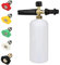 AutoLux SnowFoam Cannon, 1L Quick Release 1/4 Foam Cannon with 5 Spray Nozzle Tips for Karcher K Series, Snow Foam Lance for Car Wash and Car Detailing Kit