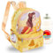 Disney Die Schöne und das Biest Mini-Rucksack für Damen, 33 cm, Prinzessin Belle, Rucksack mit Fronttasche und Wasserflasche, Die Schöne und das Biest Rucksack, Mehrfarbig, Beauty and the Beast