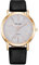 OFFCUP Damenuhr, Damen Analog Quarz Uhr mit Leder Armband, Uhren Damen Einfache Business Klassische Armbanduhr Lässig Quarzuhr Kleideruhr, 3 Zeiger, 39 mm Gehäusegröße -Schwarze