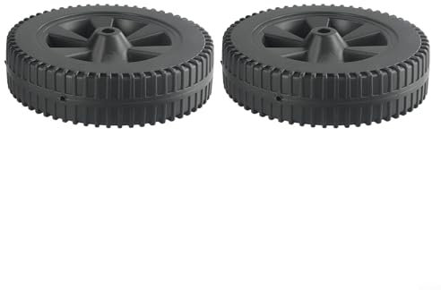 Gdfnmogo 2 Stück Grillräder Ersatzteile, 17,8 cm Gasgrill-Räder, Ersatzteile, Kunststoff-Radgrill-Ersatzteile (170 mm)