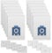 Generic Clean Bags Compatible with Henry Hoover Miele GN Vacuum Bags Set of 12 - for Classic C1 Complete C2 Complete C3 S2 S5 S8 S400 Series with 4 Motor Protection Filter 4 Exhaust Filter