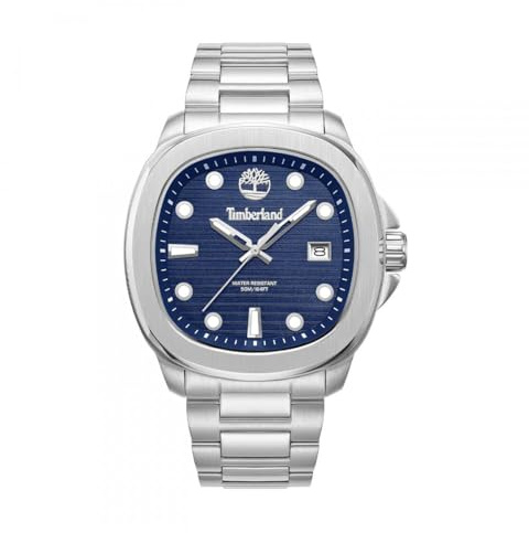 Timberland - Greenough Date Watch - Quartz Watch Movement - Case Width: 50mm - Stainless Steel - 5 ATM, 50