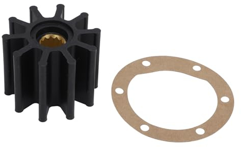 EMUKOEP Pumpenlaufrad für Außenbordmotoren, 127610-42200, Umbausatz für Bootsmotoren, Langlebiges Ersatzlaufrad, Passend für 24880031, 877061-2 für Zuverlässige Leistung