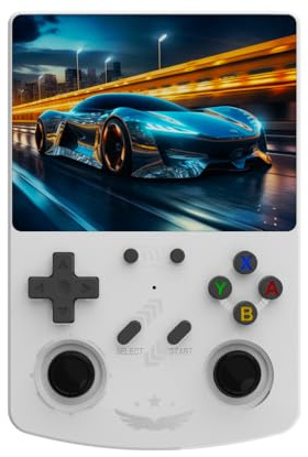 R40XX Console di gioco portatile retrò con schermo IPS da 4,2 pollici 64G integrato 18000+ giochi classicis Open Source Linux System Lettore video tascabile portatile con batterias da 4000 mAh