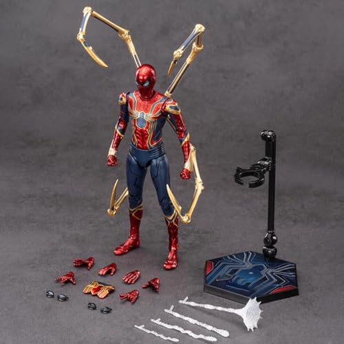 ZD Toys 1/10 Scale 7 in No Way Home Iron Spider Suit Collector Action Figure