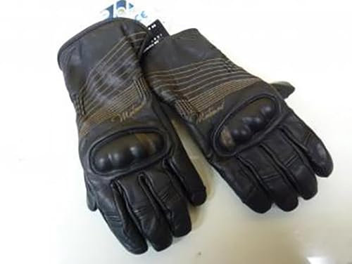 Handschuh Leder Moto Scooter maxiscoot schwarz Größe 9 Lady motomod WAWES CE