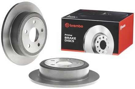 2x BREMSSCHEIBE COATED DISC LINE VOLL Ø 316 MM (08.B529.21) BREMSSCHEIBEN Hinten von Brembo (Set08.B529.21) Bremsanlage Bremsscheibenset, Scheibenbremse, Satz, Bremsscheibensatz
