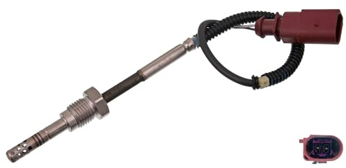 febi bilstein 49287 Abgastemperatursensor , 1 Stück | Kompatibel mit: AUDI A4 Allroad B8, A4 B8, A4 B8 Avant, A5, A5 Cabriolet, A5 Sportback, Q5