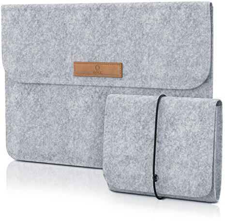 CSL - 13,3 Zoll Notebooktasche Notebookhülle - Laptop-Tasche - Schutztasche - Sleeve - inkl. Mini-Tasche und Zubehör-Fächer innen, außen - für Subnotebook Netbook Ultrabook bis 13,3 Zoll