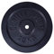 GORILLA SPORTS® Hantelscheiben - Set/Einzeln, 0,5/1,25/2/2,5/5/10/15/20/25/30 kg Gewichte, 30/31 mm, Gusseisen, Silber/Schwarz - Gewichtsscheiben, Bumper Plates