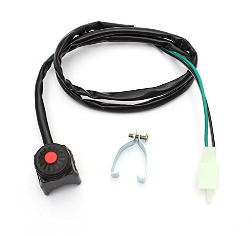 C-FUNN Interruptor De Parada Universal Kill Botón De Cuerno para Motocicleta Pit Quad Bike