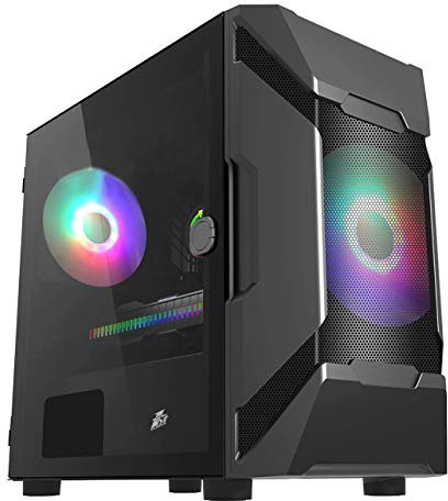 PALICOMP Gaming PC AMD RYZEN 5 3600X 3.8Ghz / Turbo 4.4Ghz Six Core 12 Threads - 16GB DDR4 RAM - 2TB Sata3 HDD - NO OS - GTX 1050 TI 4GB GRAPHICS CARD - EXPEDITION BLACK