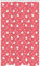 ABAKUHAUS Rose et Blanc Rideau de Douche Stalle, Puffy Lama, Ensemble de Salle de Bain en Tissu en Crochets, 120 x 180 cm, Blanc Noir Corail Rouge