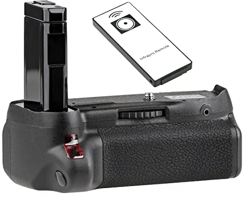 ayex Battery Grip Suitable for Nikon D5500 & D5600 with IR Remote Shutter Release 100% Compatibility Battery Grip Ideal for Photographing in Portrait Format Similar to MB-D5500