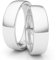 Partnerringe Silber 925 Paarpreis Massiv 6 mm Breite Nickelfrei Freundschaftsringe Trauringe Eheringe 100% Made in Germany- Inkl. Gratis Etui + Gravur (Hochglanz Poliert)