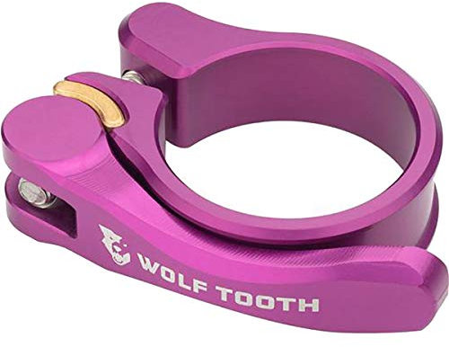 Wolf Tooth QR Quick Release Seatpost Clamp - 29.8mm, Purple