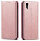 TOHULLE for iPhone XR Case, Premium PU Leather Wallet Case with Card Holder Kickstand Built-in Magnetic Closure Flip Folio Phone Cover for iPhone XR - Rose Gold