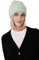 Style & Republic Kaschmir Mütze-Beanie Damen aus 100% Cashmere - Dein kuscheliger Premium Beanie für stilvolle Herbst- & Winter-Momente - Pastelgrün