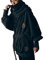 XYXIONGMAO Herren Schwarz Futuristische Techwear Cyberpunk Streetwear Hoodies Japanische Hip Hop Kanji Designer Baggy Hoodie, Schwarz, Medium