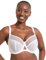 Curvy Kate Womens Victory 4 Part Balcony Balconette Bra, White, 36GG UK