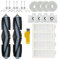 Laimaiou Zubehörset für ECOVACS DEEBOT T20 OMNI Staubsaugerroboter Ersatzteile 20 Packungen 2 Walzenbürsten, 4 Filter, 6 Seitenbürsten, 4 Mop-Tücher, 4 Staubbeutel