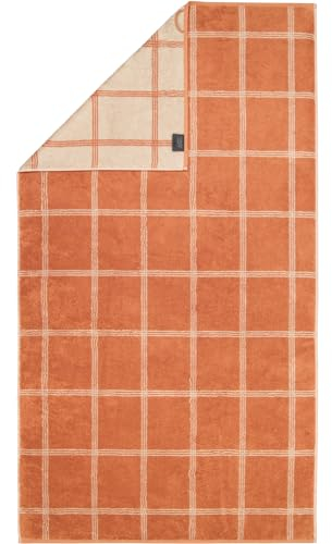 Cawö Handtücher Luxury Home Two-Tone Grafik 604 Kupfer - 32