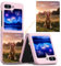 CAXKJE Black Personalised Photo Phone Case for Samsung Galaxy Z Flip 5 (6.70 inch),Design Your Own Photo Image,Text Phone Case,PC Bumper Slim Cover Case,Personalised Case - Pink