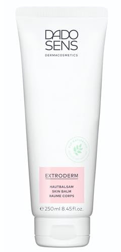 Dado Sens EXTRODERM HAUTBALSAM Sondergröße 250ml - Bei Neurodermitis & Psoriasis, Pflegt und Beruhigt Trockene Haut Jeden Alters Besonders Sanft, Feuchtigkeitsspendend, Vegan