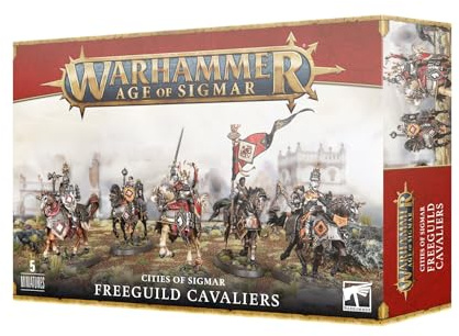 Games Workshop Cities of Sigmar: Freeguild Cavaliers, Schwarz