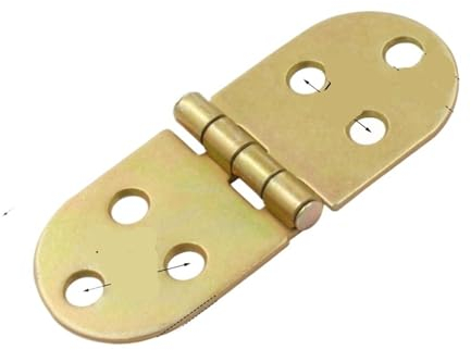ERICAT Bisagra de Solapa de Mesa Redonda Gruesa, Puerta Plegable de Mesa, bisagra de Tablero de Madera (Color : Colorful, Size : One Size)