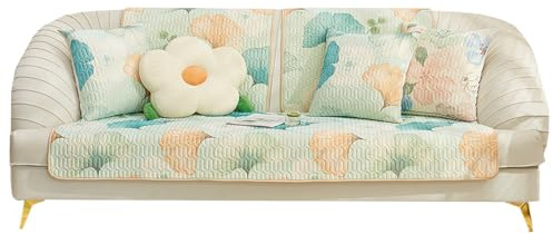 LIFEDX Kissenbezug Kissenbezüge Sommer Kühle Aus Eisseidenstoff,Kissenhülle mit Verstecktem Reißverschluss,Zierkissenbezüge Sofakissen Lendenkissen für Sofa Wohnzimmer Deko,Mint Green||30 * 50cm