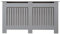 AVC Designs Extra Large Radiator Cover Modern Design Vertical Slats Grey…