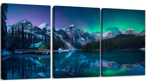 YWQQ Impression sur Toile, Deco Tableau Murale, Decoration Salon Peinture Tableaux Chambre Toiles, Cadre Moderne Image sur Toile pour Chambre Salon Peinture Tableau pour Art Déco Murale (Aurora)